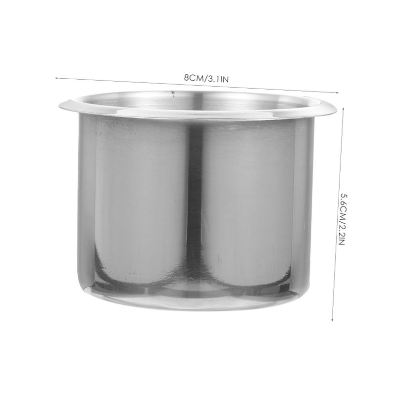 Stainless Steel Car Cup Holder Portable Easy Install Multi Scene Use - Image 4