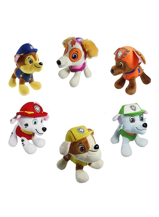 Y&D 6-Piece Paw Patrol Snow Slide Plush Toy  - Image 2
