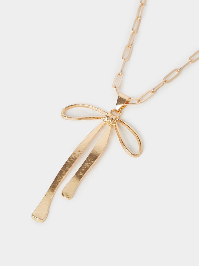 Styli Styli Bow Pendant Necklace  - Image 3