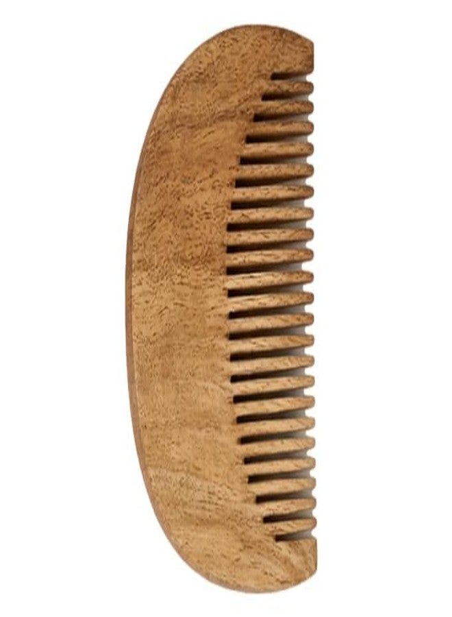Onward Wooden Beard comb for men | Neem wooden Beard pocket comb for men | Small comb pocket size mini comb beard styler 1-pcs - Image 3