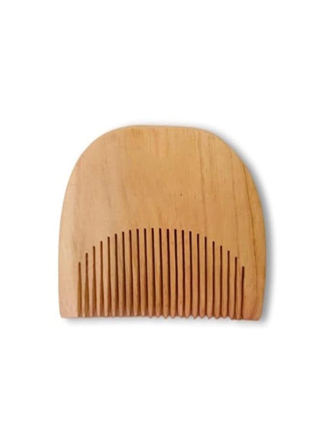 Onward Wooden Beard comb for men | Neem wooden Beard pocket comb for men | Small comb pocket size mini comb beard styler 1-pcs - Image 2