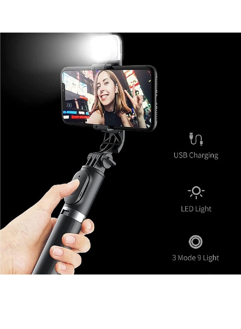 ELTRAZONE Selfie Stick, Extendable Selfie Stick with Wireless Remote and Tripod Stand, Portable - Image 4