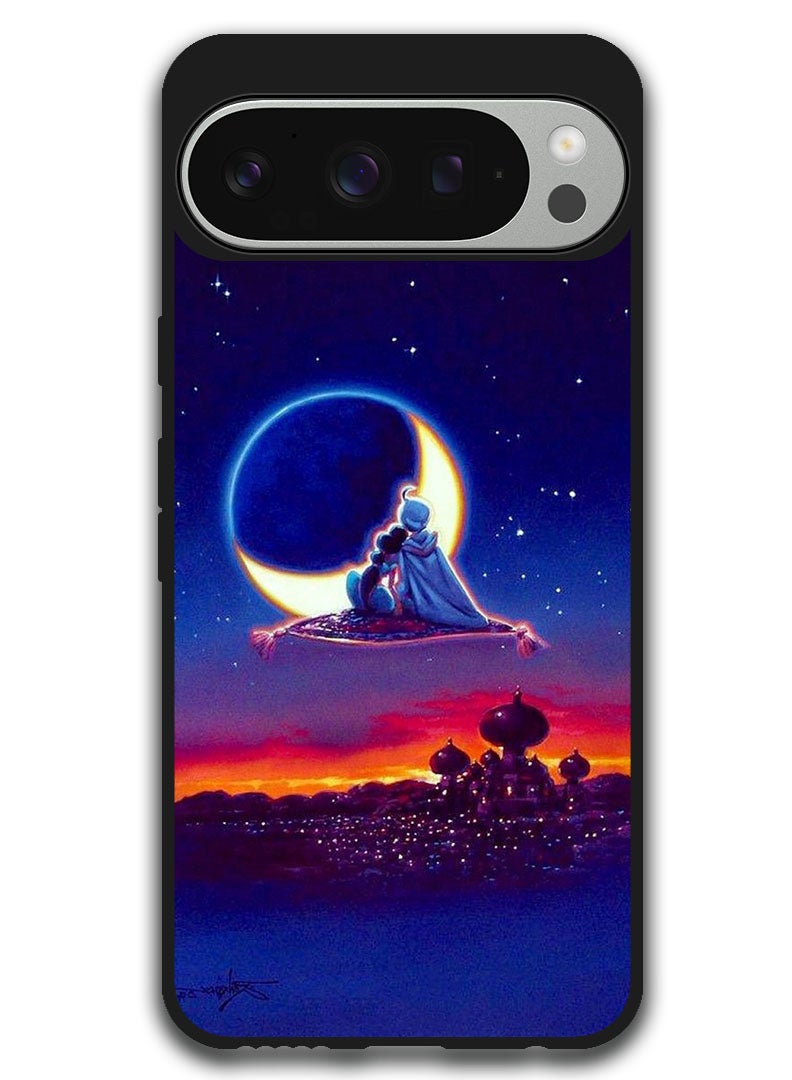 Theodor Protective Case Anti Scratch Shock Proof Bumper Cover For Google Pixel 9 Pro XL Animation Aladdin - Image 1