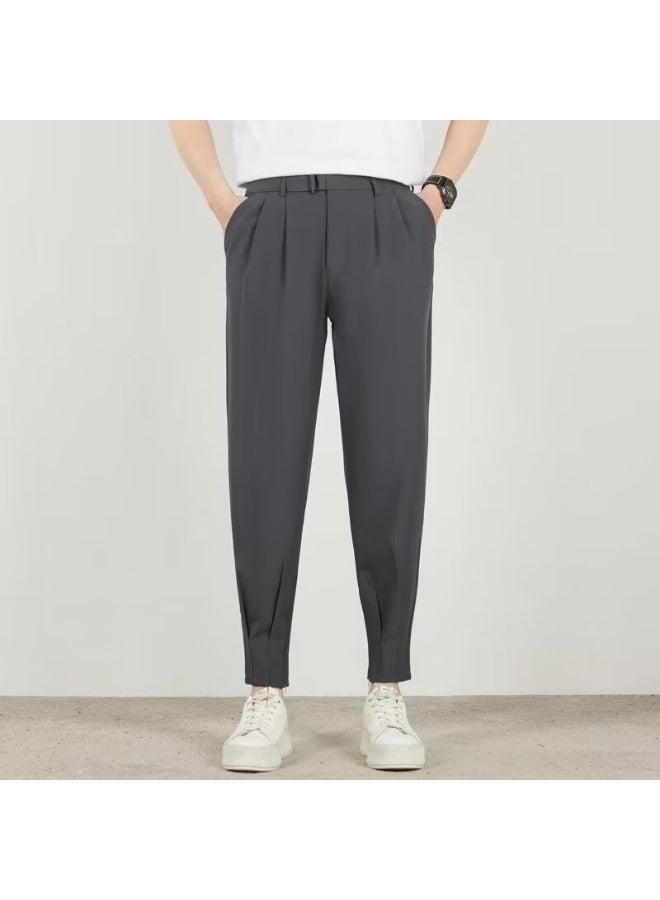 Shougu Men's Fashionable Casual Business Suit Pants