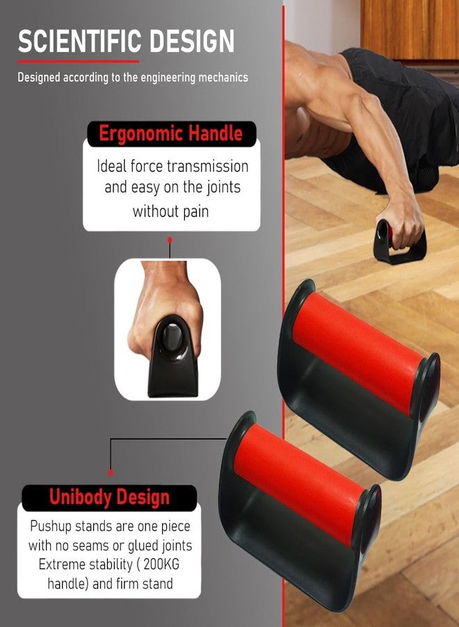 metaball Portable Push Up Handles Bars,Strength Training Push Up Handle,Portable Calisthenics Bar for Home Gym Workout, Pushup Bar Calisthenics Equipment,Bearing capacity 200kg - Image 3