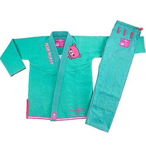 FLUORY BJJ Gi for Ladies Women Brazilian Jiu Jitsu Suit Female Kimonos Women BJJ Uniform