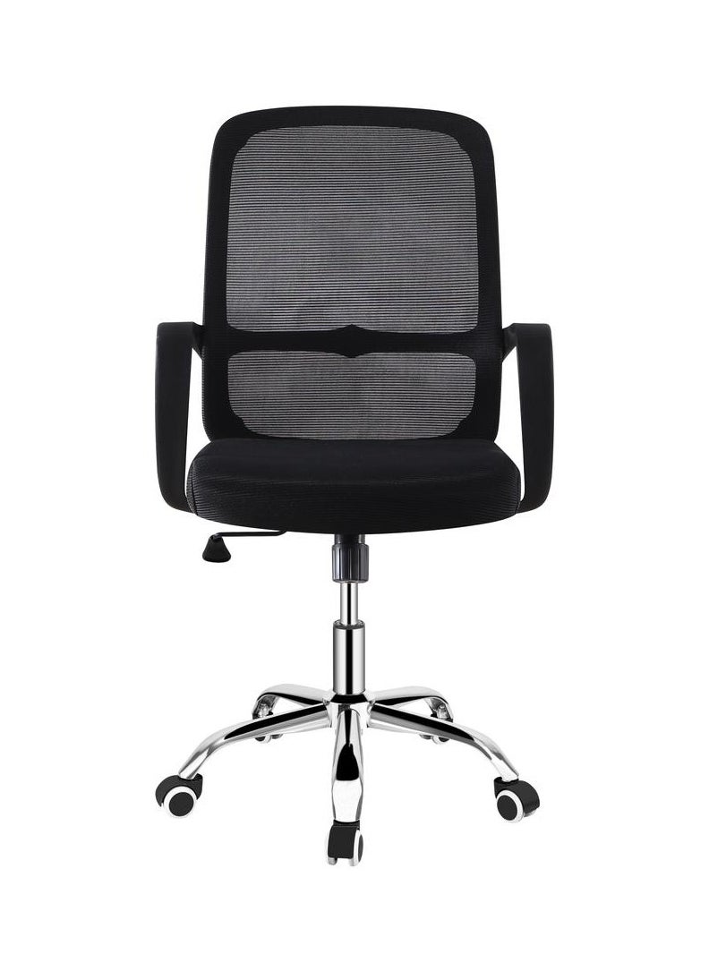 MAF furniture MAF FURNITURE Ergonomic Executive Office Chair, Office Chair Computer Chairs Home Office Chair Wide Seat With Large Headrest Modern Desk Chair Lumbar Support Mesh Chair MAF-7851 BK  - Image 1