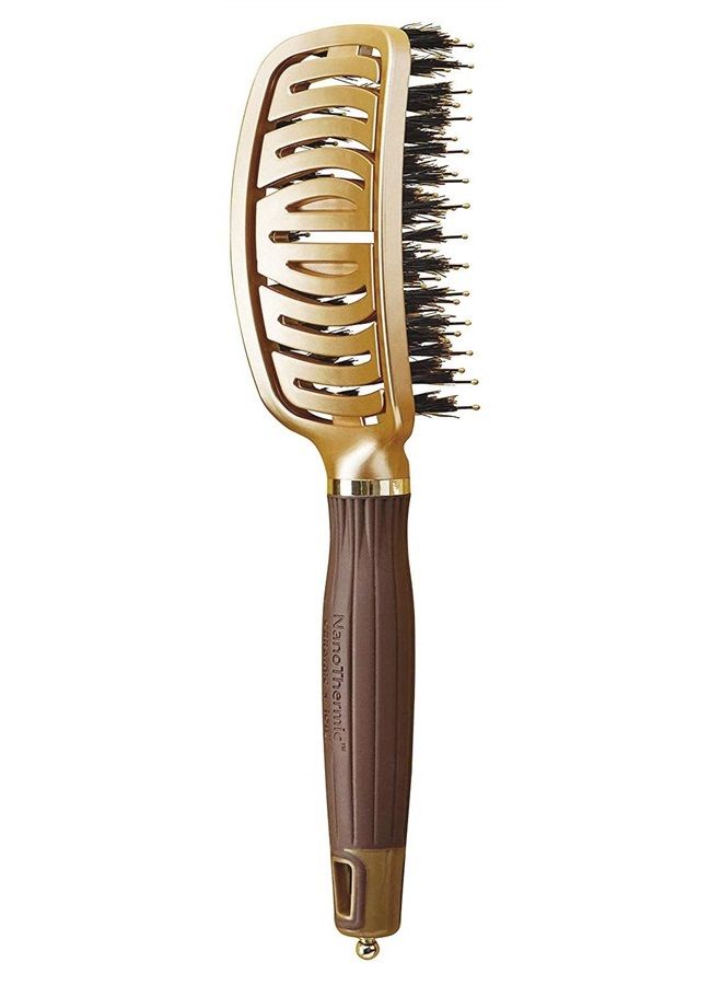 Olivia Garden NanoThermic Ceramic + Ion Flex Scalp-Hugging & Vented Hair Brush NT-FLEXCO - Image 2