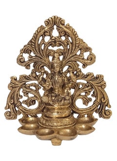 Brass Idol Lakshmi With 6 Diyas Deepak (Kuthu Vilakku): Royal Design Welcome Decoration Oil Lamp Statue (12506A) - pzsku/ZEC5A27324DD729538E94Z/45/_/1724127080/5d3bec3a-8d7f-428a-8921-7e05f4a966d8