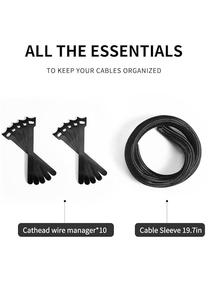Excefore Cable Management Box - Cord Organizer Box 36.5 * 16.5 * 16cm -Insulated Cable Storage Box - Image 5