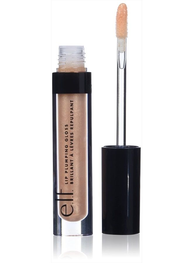 elf جلوس تكبير الشفاه من إلف كوزمتيكس، شامبانيا غلام، 0.09 أونصة - Image 1