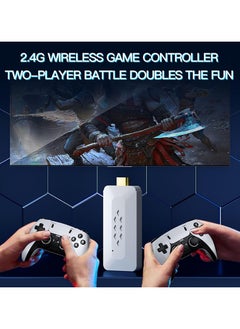 LIXES M22 Game Stick with 4K Resolution – Retro Video Game Console and Wireless Controller for Ultimate Gaming  - Image 3