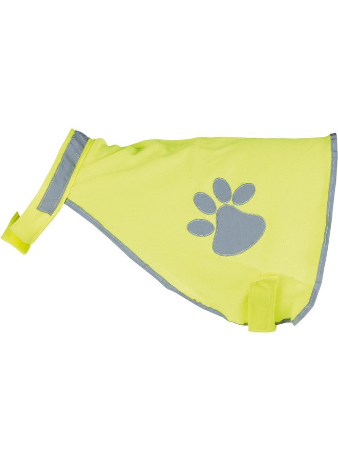 Trixie Safety Vest For Dogs, Safety During Water Games & Training, With Hook And Hoop Fasteners, Fully Adjustable With Reflective Stripes, (Xl, 47 Cm, Neon Yellow)  - Image 1