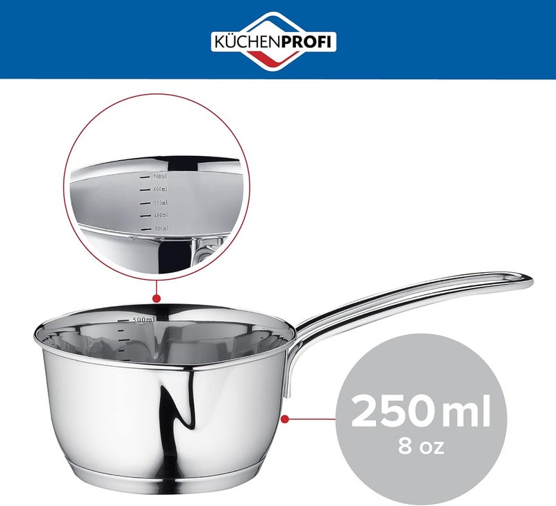 Küchenprofi Kuchenprofi 10 cm 250 ml Miniature Butter Pan with Sandwich Base Stainless Steel - Image 2