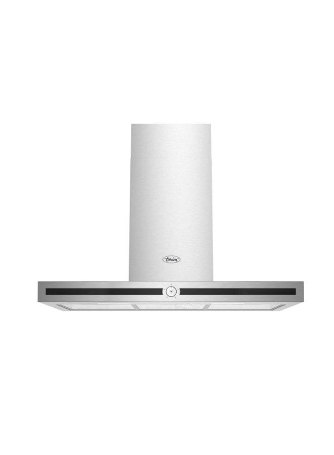 Terim TERBIHT901SS, 60 cm Built-in T-shape Cooker Hood, Pop-up Control, Double Chimney, Made in Turkey, Stainless Stee Built-In TERBIHT901SS silver - Image 1