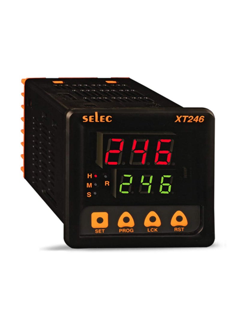 Selec Selec Dig Timer Multifunc Programmable With Memory Retention 72X72mm XT246 
