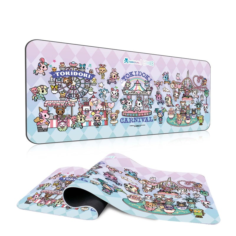 Tokidoki Unicorno Mouse Pad Large Gaming Computer Mouse Pad Extended Keyboard Desk Accessories for Office Computer Laptop - Image 1