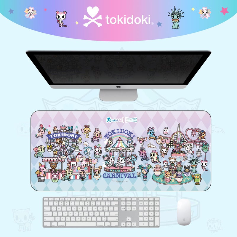 Tokidoki Unicorno Mouse Pad Large Gaming Computer Mouse Pad Extended Keyboard Desk Accessories for Office Computer Laptop - Image 2