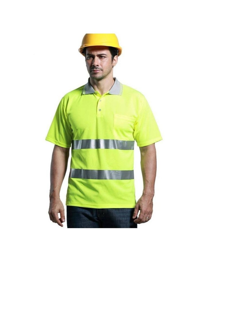 ABBASALI Reflective Polo T-Shirt - Image 3