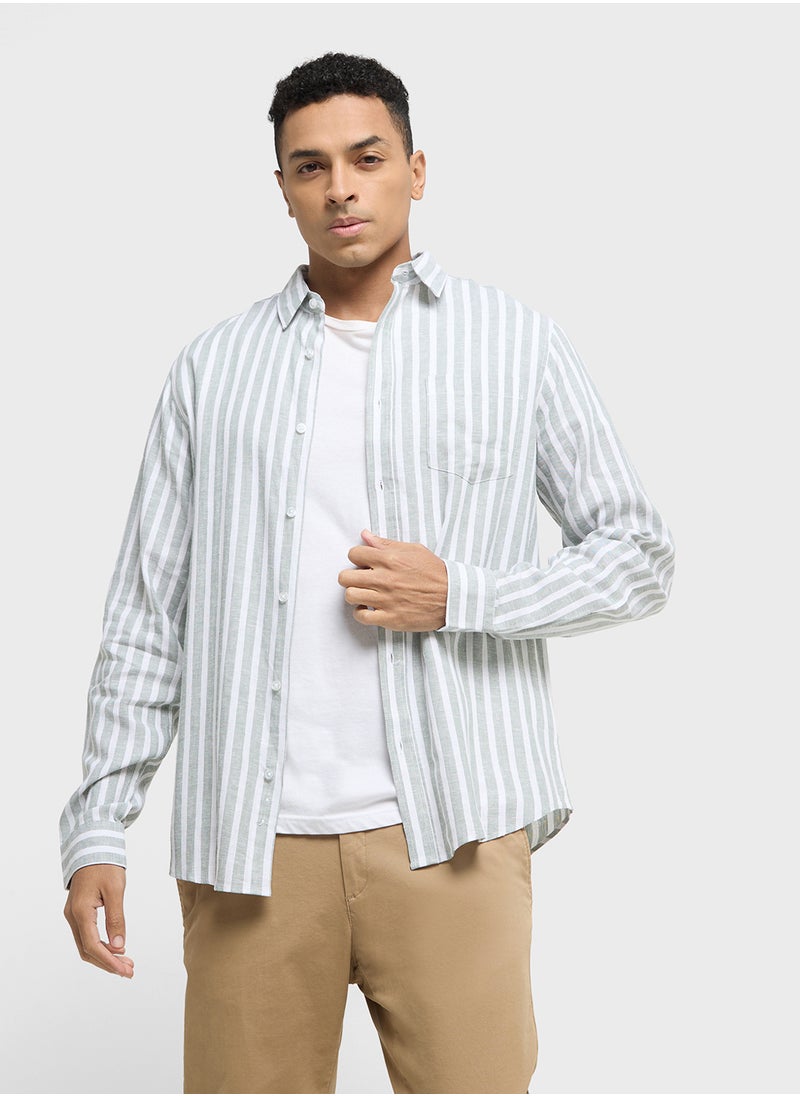 Robert Wood Long Sleeve Shirt  - Image 1