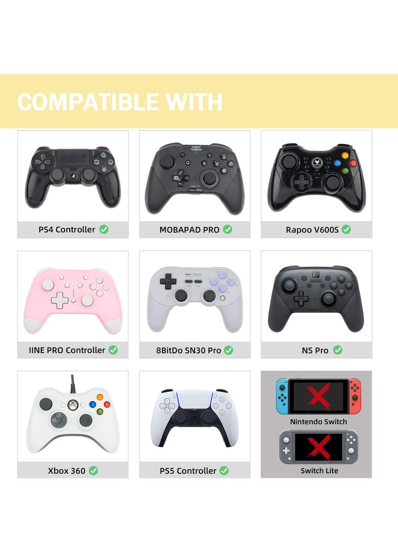 12Pcs Analog Thumb Grip Stick Cover, Wireless Controllers Game Remote Joystick Cap, Fantastic Non-Slip Silicone Handle Protection Cover for PS5/PS4/Xbox one/360/Nintendo Switch PRO  - Image 5
