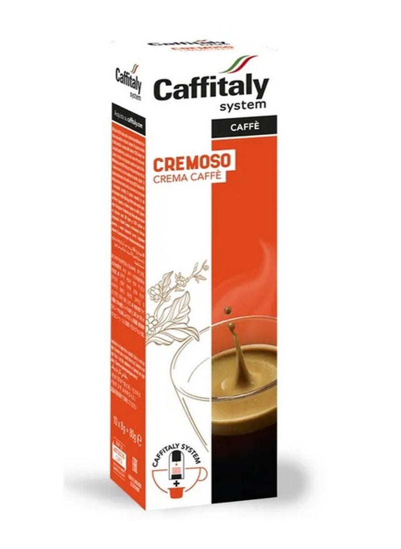 Caffitaly - Caffitaly - Cremoso crema Coffee Capsules - Pack of 10 - Image 1