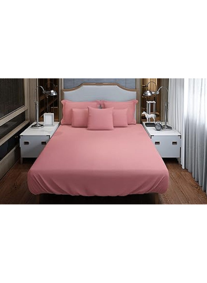 ملايةسرير قطن استك 160سم روز