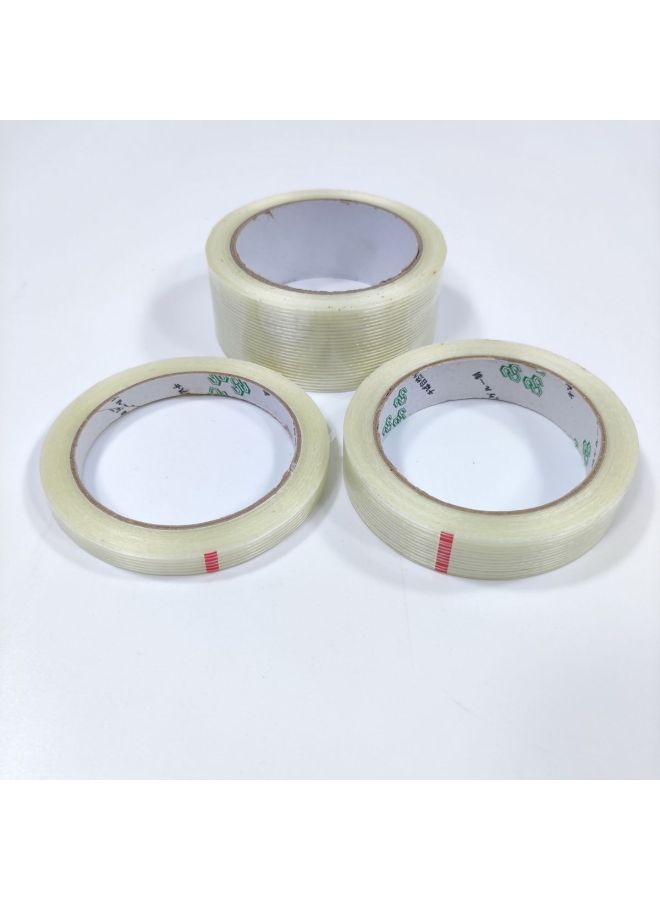 Aircraft Model Fiber Tape Super Sticky Packaging Tape Vertical Grid Cross Pattern Consumables Accessories Tools-Color:2cm Cross Pattern Large Roll (large Roll 20 M Long) - Image 4