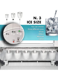 Ice Maker Countertop – 20Kg/24H Ice Machine, High-Capacity, Fast Ice Production for Home, Office & Commercial Use - pzsku/ZEC5B3756962D1F9C7C57Z/45/_/1739889971/f3f74ca4-3a14-4f6b-8973-5754516ff8b9