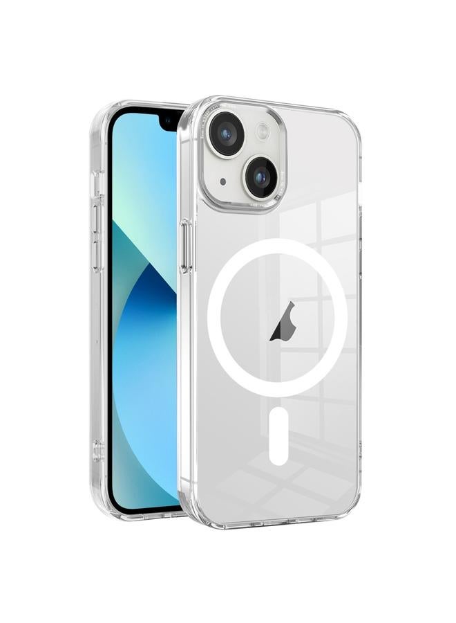 Zaboon Case For iPhone 13 Ice Color Magnetic Series TPU Hybrid Acrylic Magsafe Phone Case - Image 1