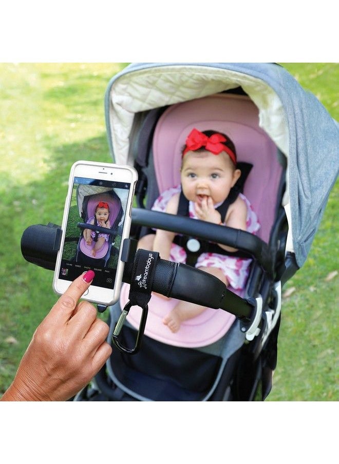 dreambaby Stroller Ezyfit Phone Holder Suitable For Most Phones Including Iphone Samsung Motorola Fits All Strollers Prams Wheelchairs And More  - Image 4