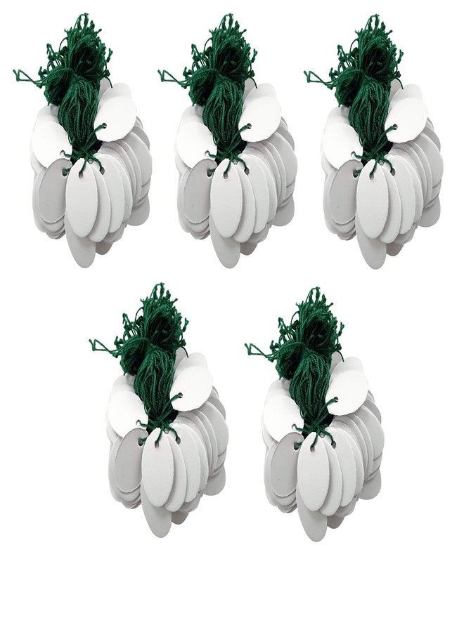 MOREL Green Colour TIE Label Paper TAG for Jewellery Retail Shops Watch Kitchen Clothes Content Label, Goods Price TAG, ETC. (Pack 500 PCS) (Green) - Image 2