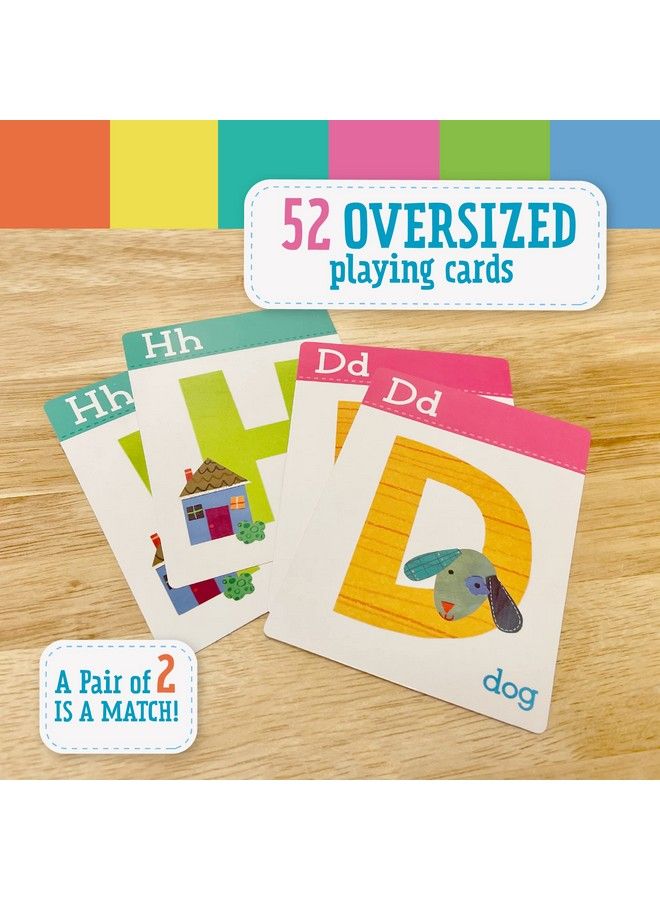 Peaceable Kingdom Alphabet Go Fish Letter Matching Card Game With 52 Oversized Cards Card Games For Kids Ages 4+ 2 To 6 Players - Image 5