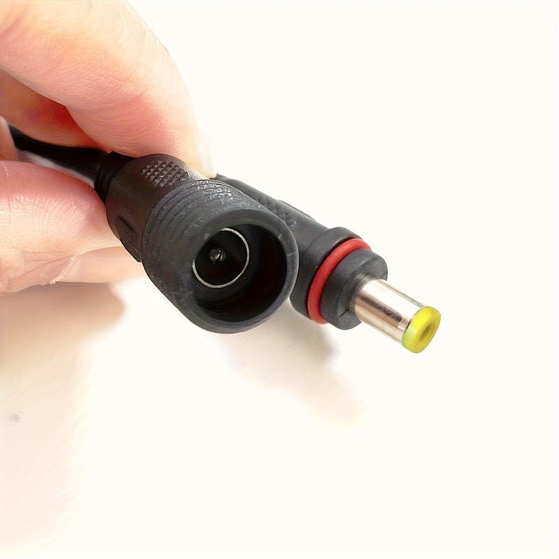 16.4Ft 5M DC 5.5x2.1mm Extension Cable 1pc for Solar Lights Long Distance - Image 4