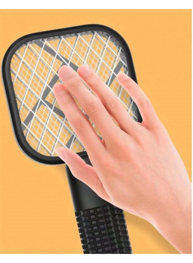 GECKO Fly Swatter USB Mini Mosquito Swatter Portable Fly Killer Insect Killer for Pest Control Mosquito Bat for Indoor and Outdoor Use 1 Pack No Built-In Battery Random Colour  - Image 5