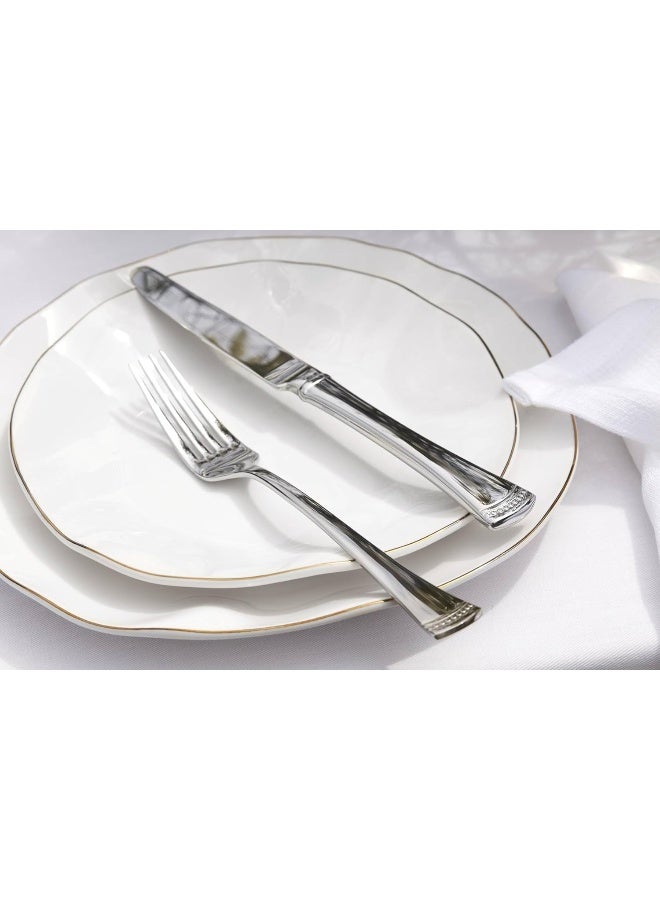 Lenox Blue Bay 12Piece Dinnerware Set 1520 LB White - Image 4