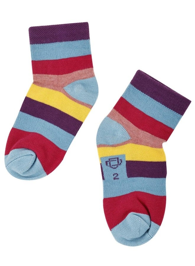 Dollar Kids Socks For Boys & Girls In Blended Cotton (Pack of 5) - Image 2