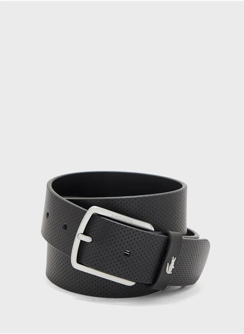لاكوست Allocated Hole Buckle Belt