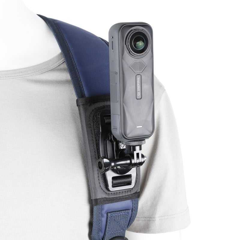 PellKing Camera Backpack Belt Mount for Insta360 One X5/X4/X3/ One R/Go 2 Compatible with DJI Osmo 360 GoPro Hero10 /9/8/7/6 and Other Action Camera, with 1/4 Adapter - Image 1