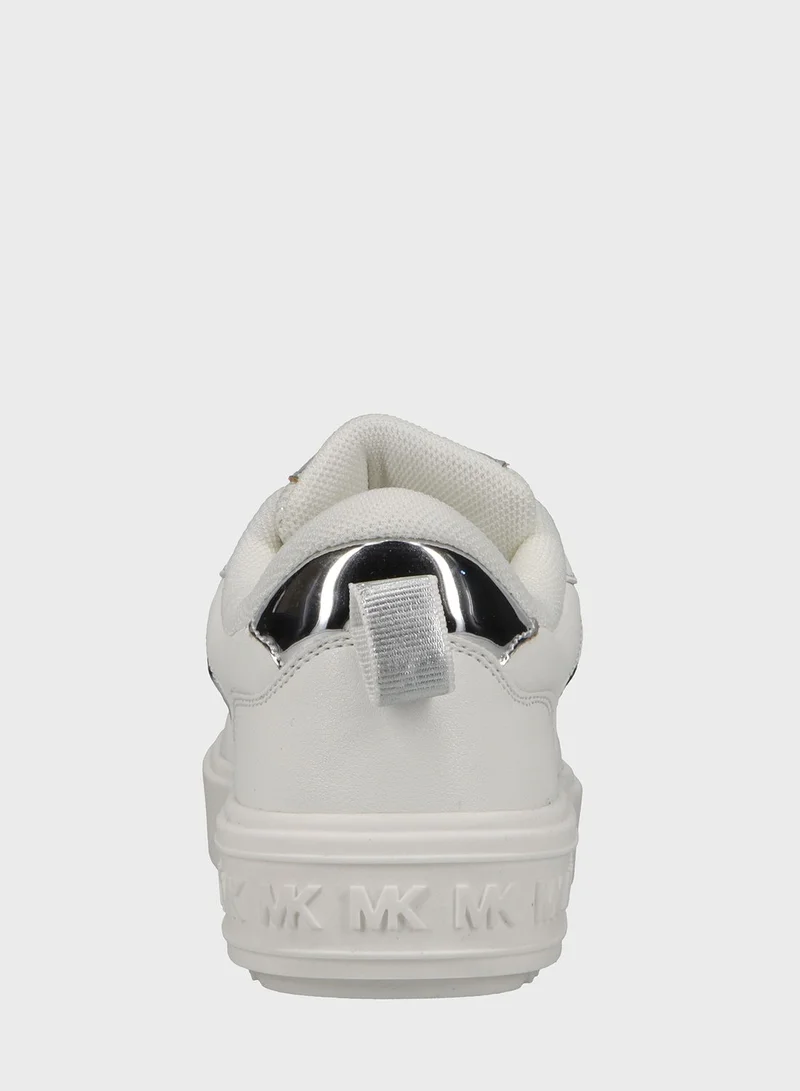 Michael Kors Youth Emmet Rumi Low Top Lace Up Sneakers