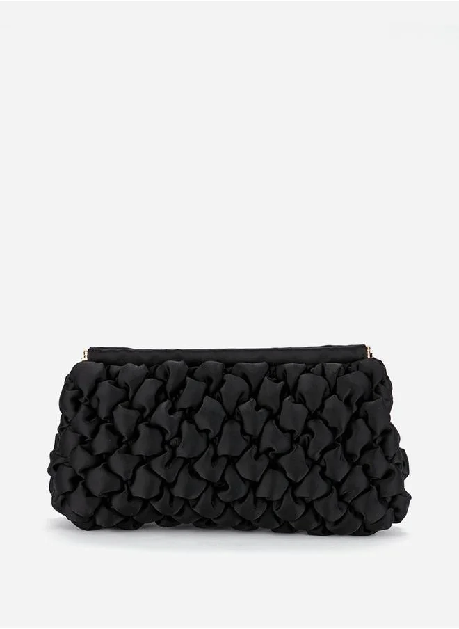 Styli Chunky Braided Clutch