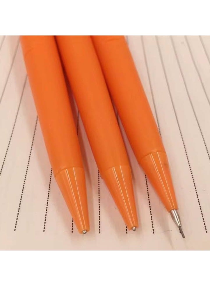 قلم السنون  بتركيب سنون ٠.٧ ملي  علي شكل جزرة  الشكل المجسم القلم السنون   الاستاند : ١٠ قلم - Image 3