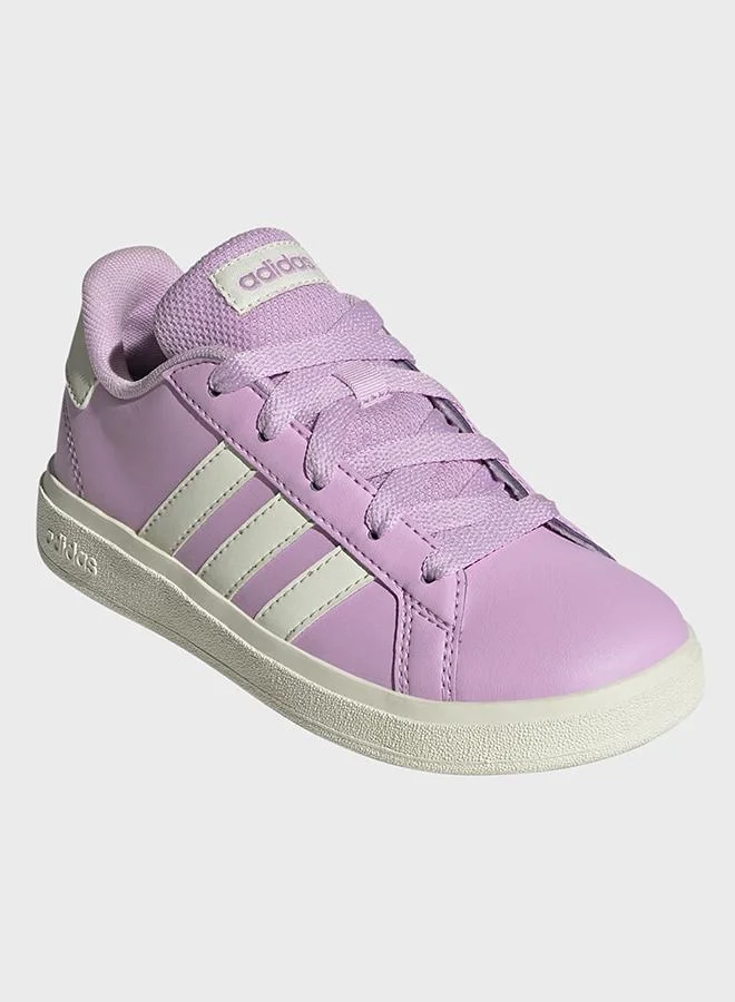 Adidas Grand Court Lifestyle Tennis Lace-Up Shoes