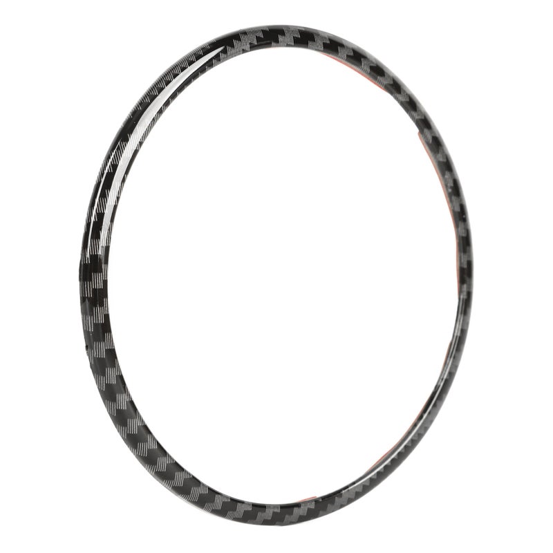 Steering Wheel Emblem Ring Carbon Fiber Look Simple Cool Replacement for Mazda CX‑3 CX‑5 CX‑9 - Image 3