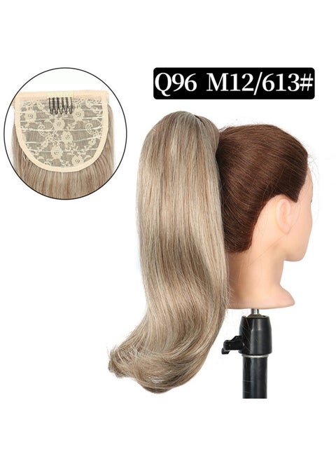 Magic Tape Curly Ponytail Wrap ExtensionQ96-M12/613# Q96-M12/613#