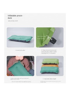 Y&D Outdoor Camping Automatic Inflatable Sponge Easy Storage Comfortable Pillow  - Image 4