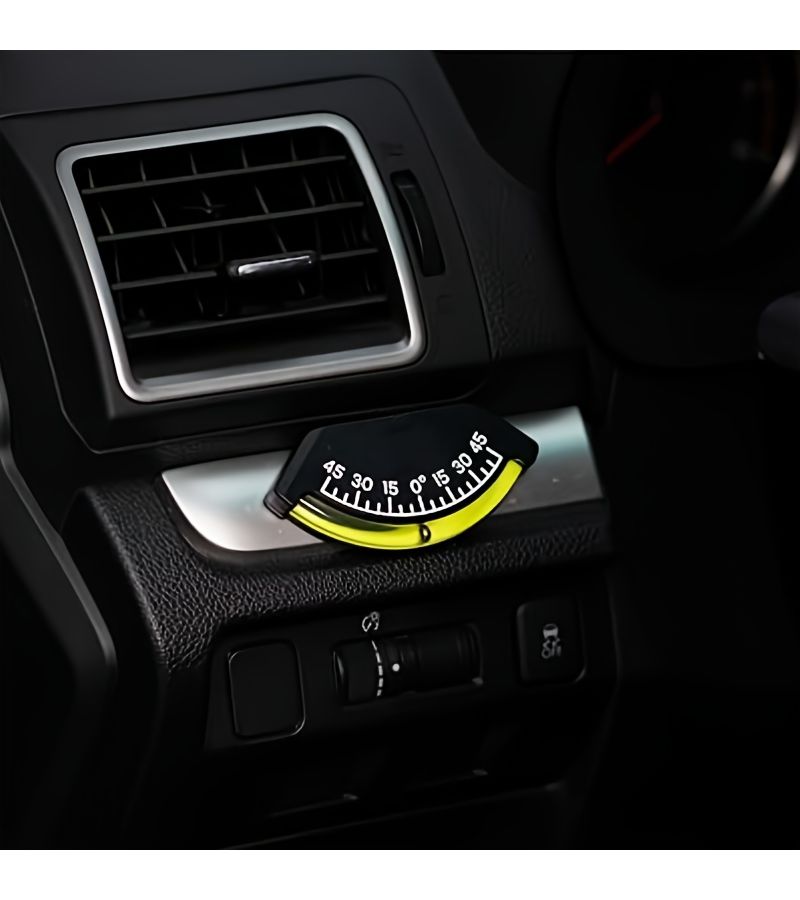 45 0 45 Degree Angle Level Black ABS Mini Slope Gauge 1pc Precise Inclination Indicator - Image 2