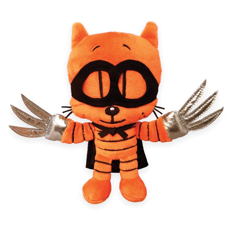 MerryMakers Dog Mans Cat Kid 65Inch Based on Dav Pilkeys bestselling Dog Man Series Orange - Image 2
