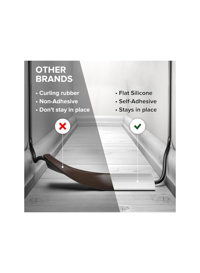 PROMASS 2 Meters Cord Cover Floor Cable Cover Protector Strong Self Adhesive Floor Cord Covers Cord Covers for Floor & Wall Cord Perfect for Home, Office, Workshop, Warehouse, Concert and Cable Cavity - Image 3