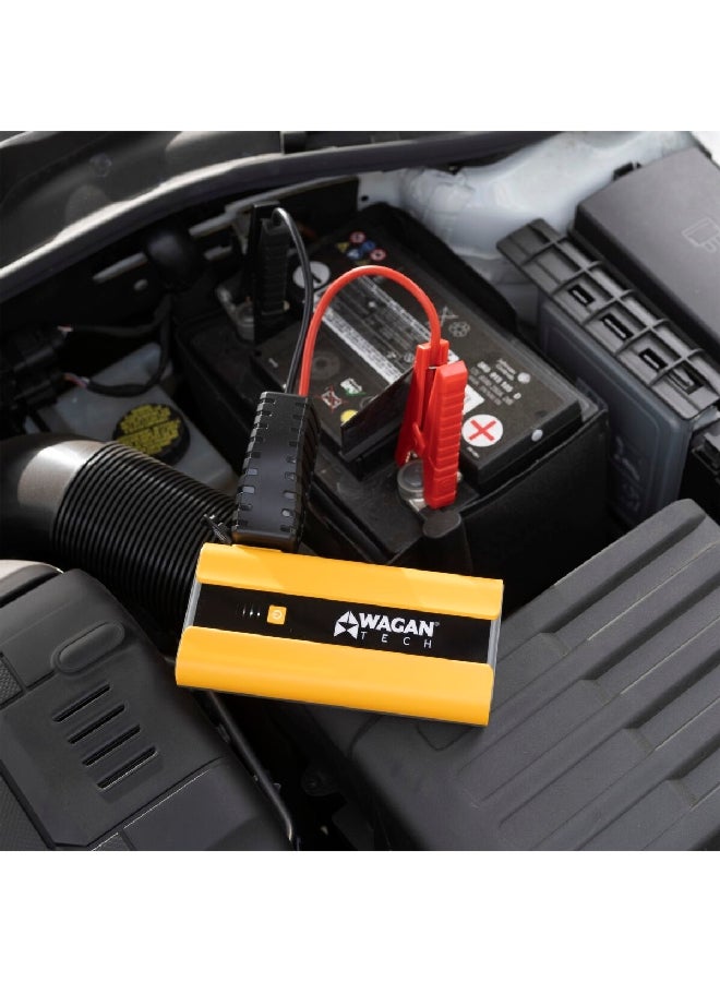 WAGAN Tech 10000mAh Mini Multi Function Jump Starter Multicolour 19.2 x 11.6 x 12.6 cm 2161 - Image 4